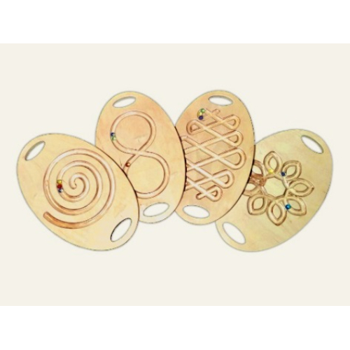 Комплект лабиринтов для развития моторики (4 шт.)