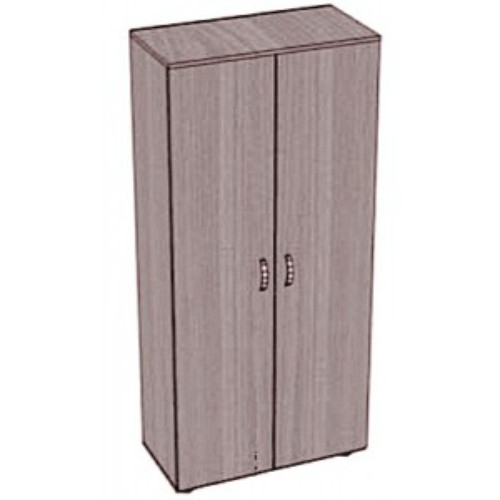 Шкаф с полками закрытый, 2 двери. 800х400х2000 мм.