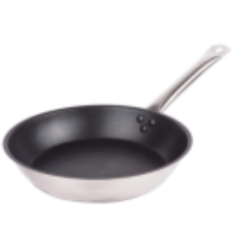 Сковорода (нерж) d=240, h=45мм, c АП покрыт, тройное дно (индукция)