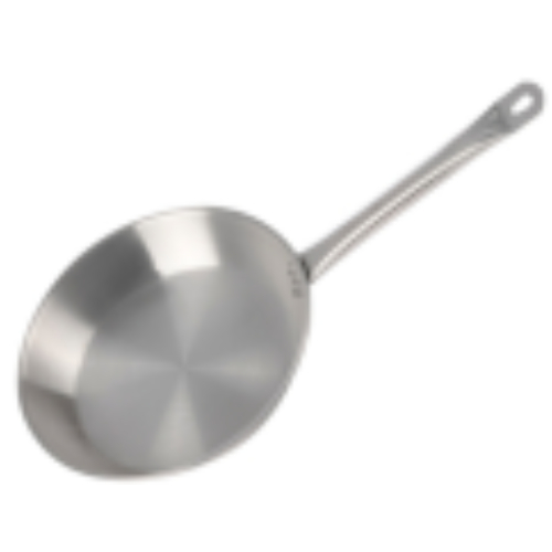 Сковорода (нерж) d=280, h=48мм., тройное дно (индукция)