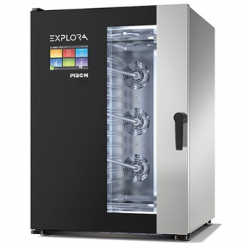 Пароконвектомат PIRON (10 GN1/1 или 600х400, 17.9кВт, 860x960(1020)x1260(1270) мм