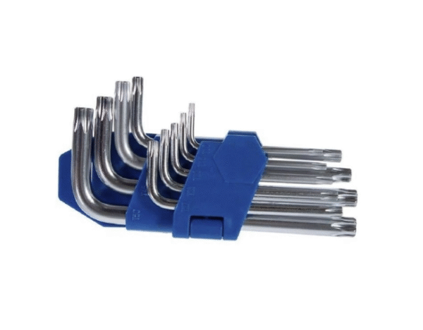 Набор ключей Torx KL-9705T10/15/20/25/27/30/4045/50 в клипсе