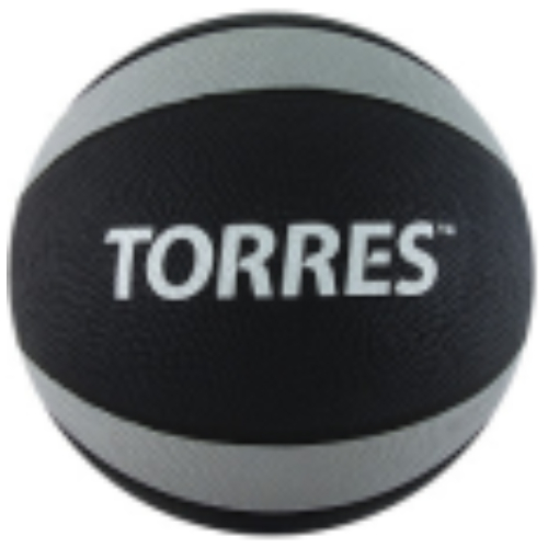 Медбол TORRES 7 кг, износостойкая резина, D = 238 мм.