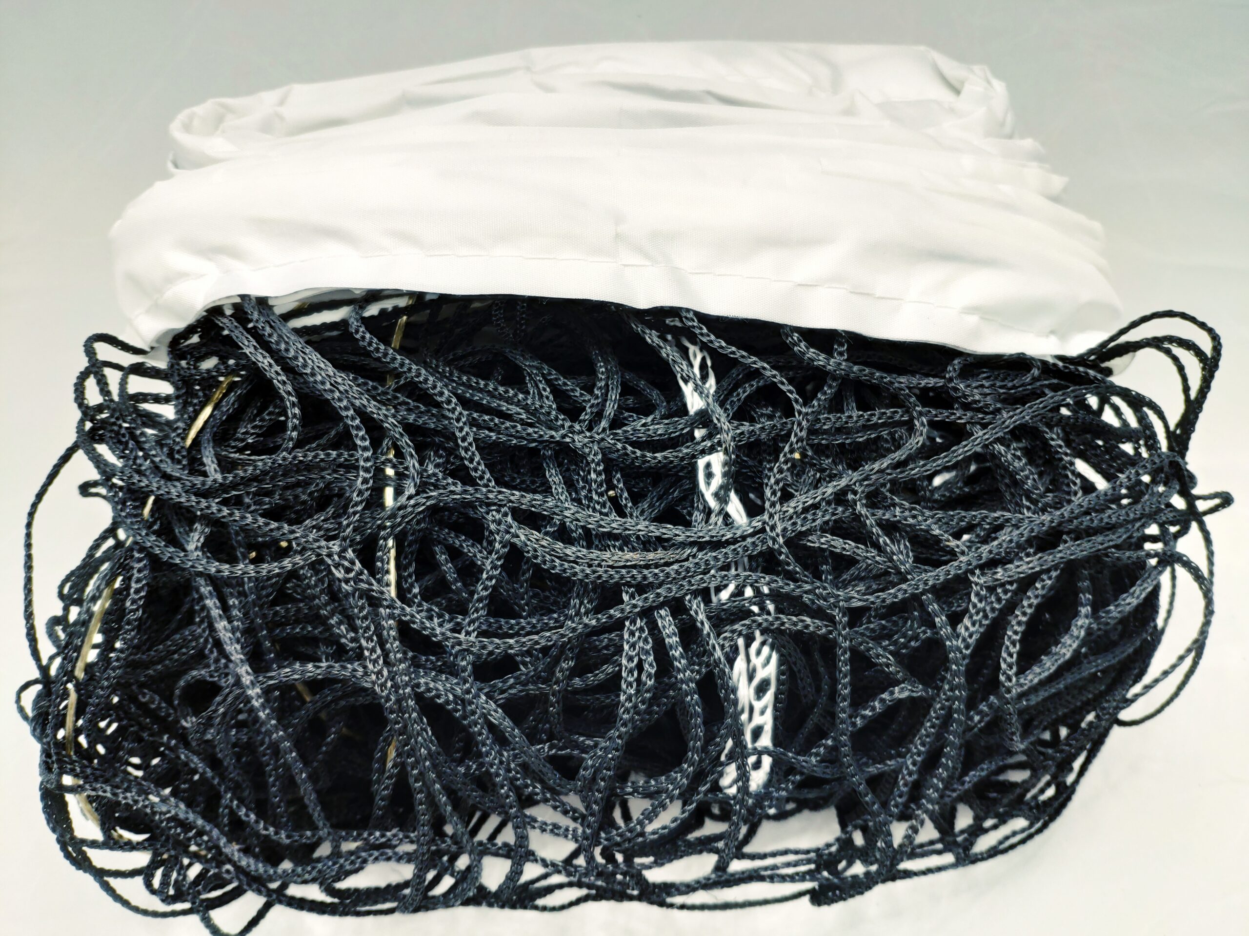 Сетка волейбольная Cliff с тросом черная REV-5 р.9,5*1 м