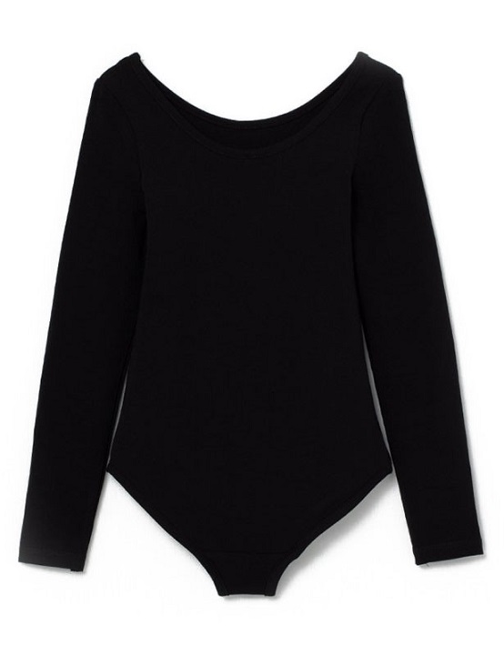 Купальник гимнастический CRB/Cherubino CAКG 4120/40018 длинный рукав