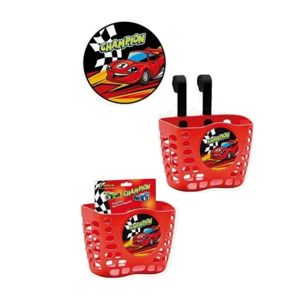 Велокорзина TRIX Champion 12"-16" 190х125х140 красная