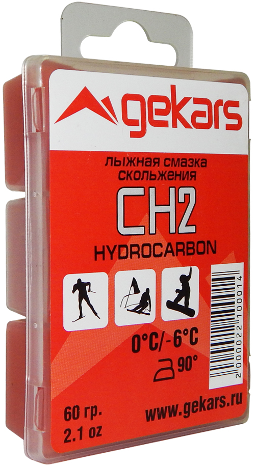 Парафин скольжения GEKARS СН-2 темп. 0-6С 60 гр. красный