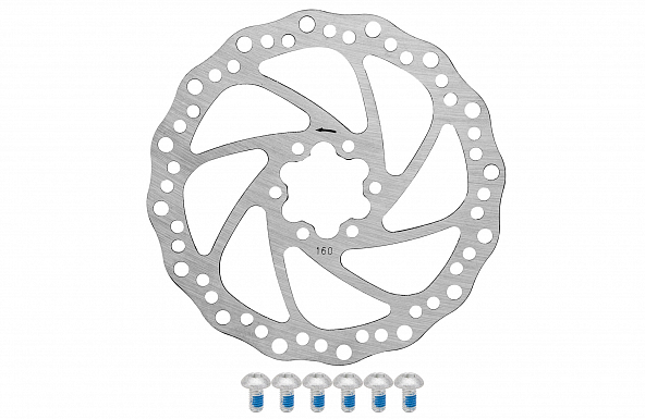 Ротор дискового тормоза 160 мм, 6-болтов