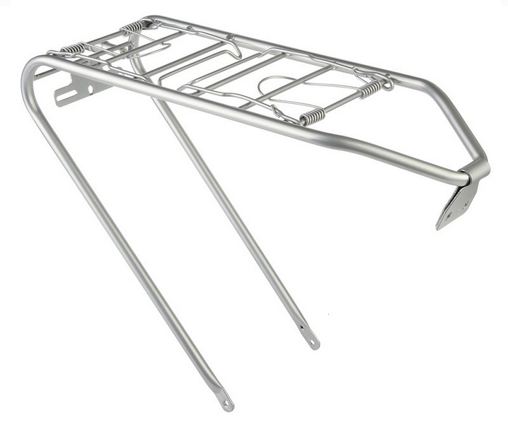 Багажник 28" J-031 крепление за пластину верхних перьев рамы чёрный