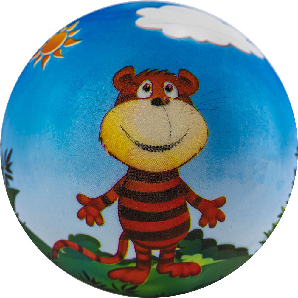 Мяч детский с рисунком Тигренок