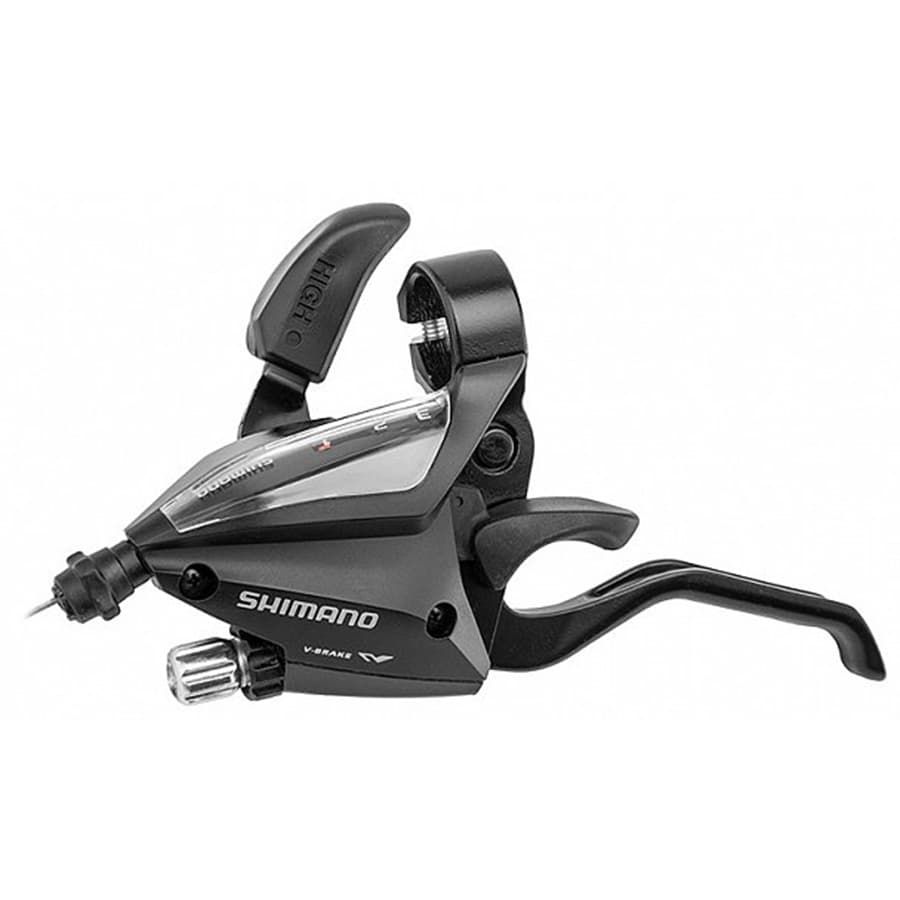 Шифтер SHIMANO Altus ST-EF 500-L-2A левый 3 скорости, тросс 1800 мм