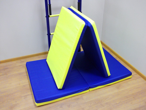 Мат спортивный Пионер складной без вставки 70х140х8 см