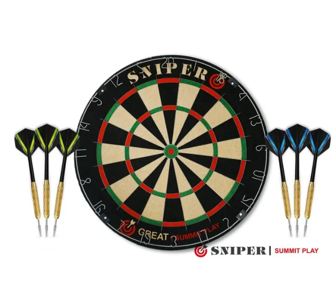 Набор для игры в дартс (мишень+дротики)