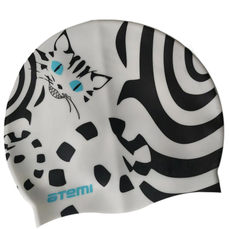 Шапочка для плавания Atemi (кот) PSC412