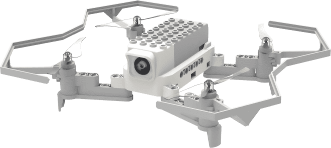 Образовательный модуль для изучения Аэротехнологии Базовый набор учебного квадрокоптера "Пчела".