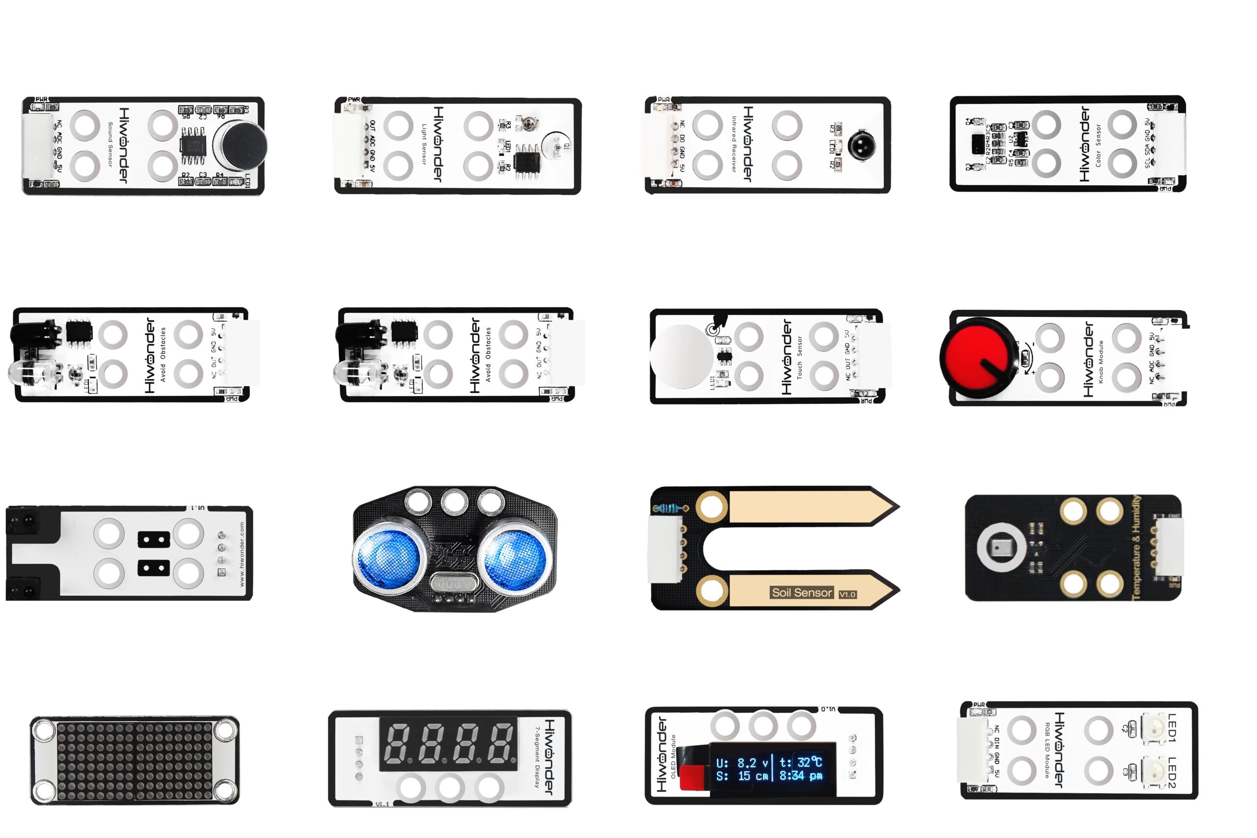 Универсальный комплект датчиков ко всей линейки конструкторов Техник Универсальный комплект датчиков ко всей линейки конструкторов Техник