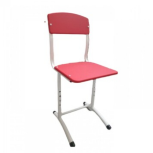 Стул ученический регулируемый по высоте. Труба круг. Ростовая группа (3-5) Серый