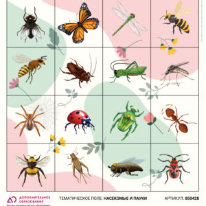 Логобот "Пчелка"/ Коврик "Насекомые и пауки"